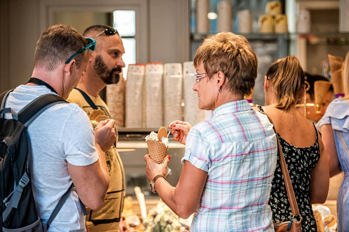 Siena: Food and Wine Tasting Tour Ice Cream