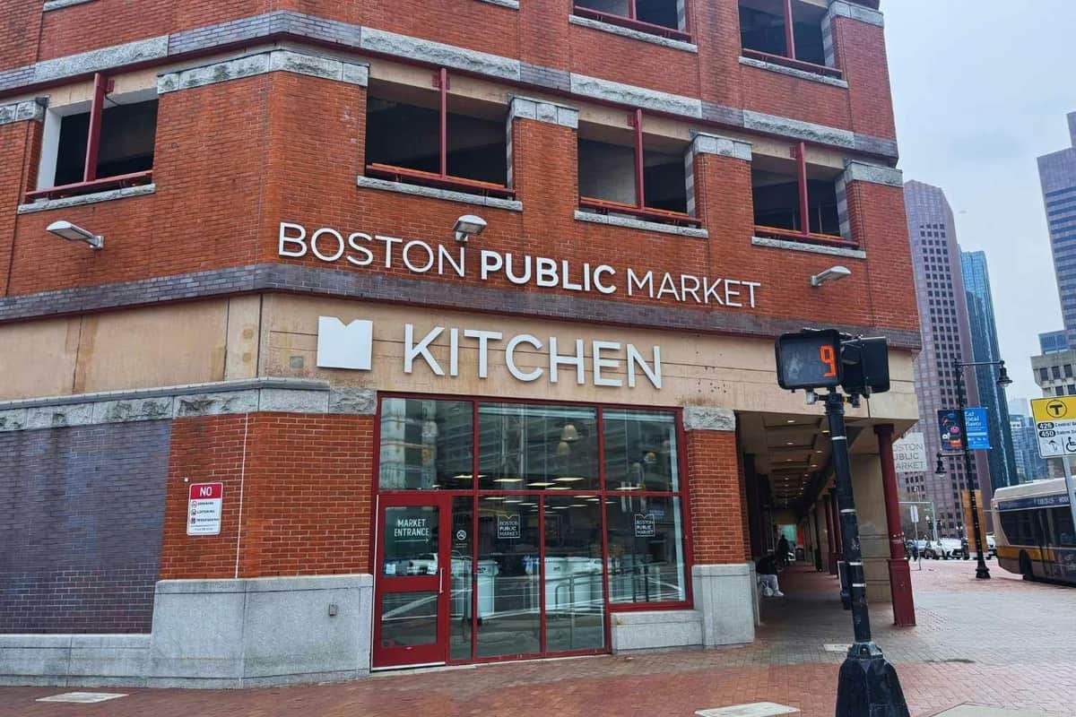 Entrée du marché public de Boston