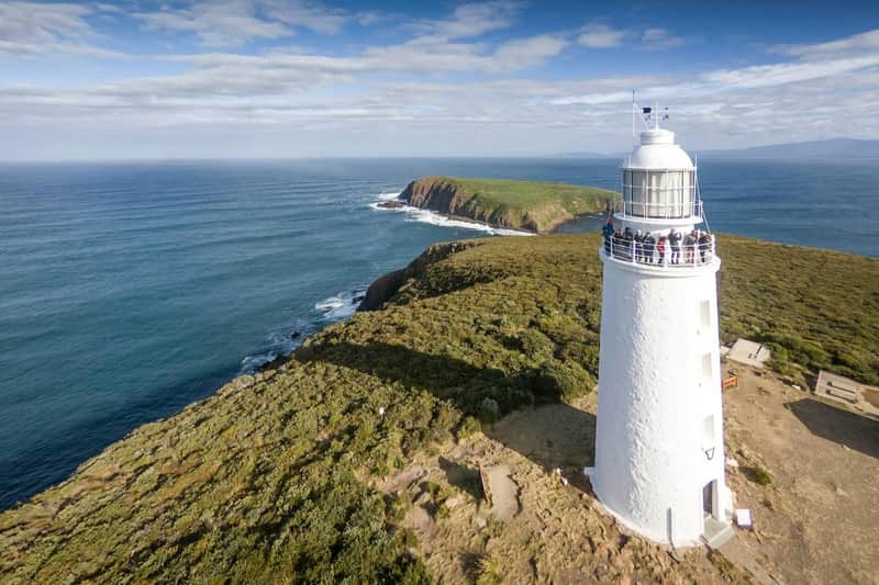 Bruny Island: Guided Day Tour from Hobart + Lighthouse Entry + Food Climb the spiral staircase of the historic Cape Bruny Lighthouse