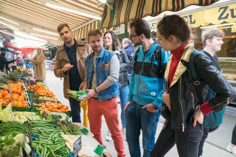 Group at the stand 