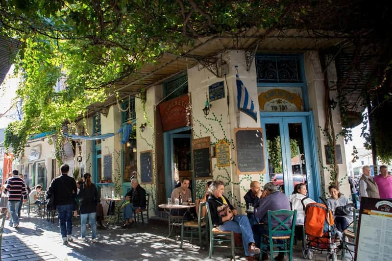 See where the Athenians eat, drink and shop