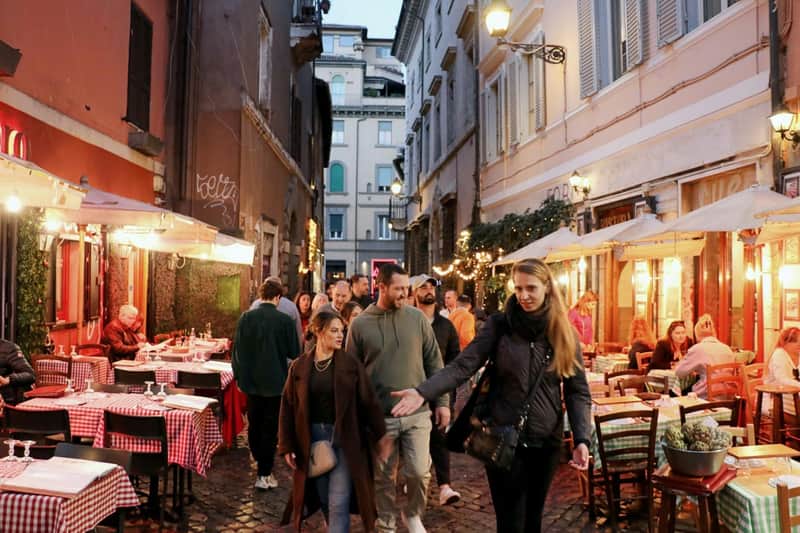 Trastevere Rome: Small Group Guided Food Tour