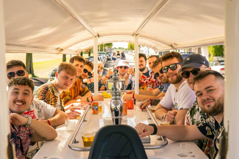 Enjoy our legendary Amsterdam Beer Bike